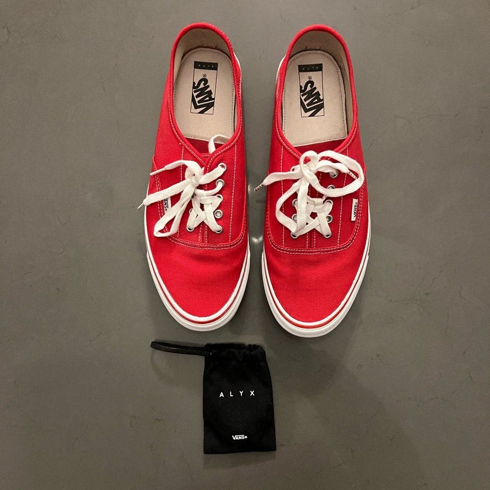 Vans X Alyx Collab Men’s US11 Like New
